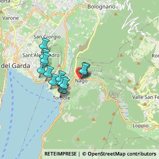 Mappa Via Castel Penede, 38069 Nago-torbole TN, Italia (1.35933)