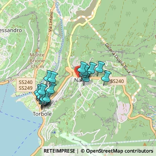 Mappa Via Castel Penede, 38069 Nago-torbole TN, Italia (0.8715)