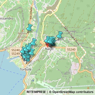 Mappa Via Castel Penede, 38069 Nago-torbole TN, Italia (0.718)