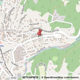 Mappa Via Castelli, 27, 21036 Gemonio, Varese (Lombardia)