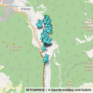 Mappa Via Righele, 36040 Valdastico VI, Italia (0.52414)