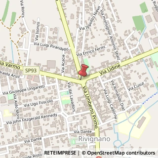 Mappa Rivignano, 33050 Rivignano Teor UD, Italia, 33050 Rivignano Teor, Udine (Friuli-Venezia Giulia)