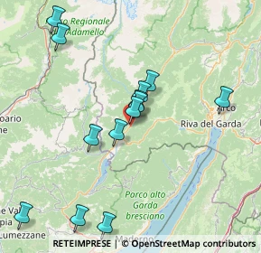 Mappa Loc, 38083 Borgo Chiese TN, Italia (15.42538)