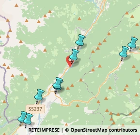 Mappa Loc, 38083 Borgo Chiese TN, Italia (5.73667)