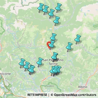 Mappa Via Roncaglia Fuori, 24015 San Giovanni bianco BG, Italia (8.8075)