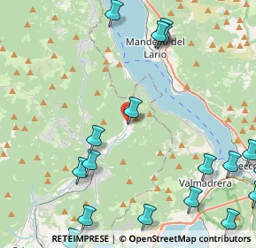 Mappa Via Montegrappa, 22039 Valbrona CO, Italia (6.199)