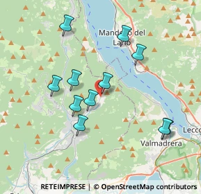 Mappa Via Montegrappa, 22039 Valbrona CO, Italia (3.51091)