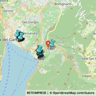 Mappa Via Europa, 38069 Nago-Torbole TN, Italia (1.899)