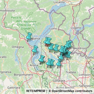 Mappa Via Mazzini, 21036 Gemonio VA, Italia (12.0185)