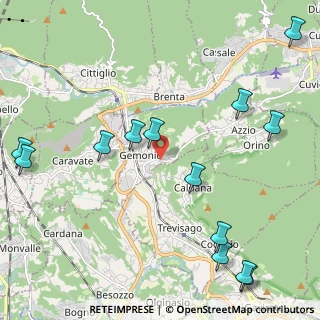 Mappa Via Mazzini, 21036 Gemonio VA, Italia (2.77077)