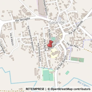 Mappa Via Moro A., 5, 31018 Gaiarine, Treviso (Veneto)