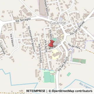 Mappa Via degli alpini 5, 31018 Gaiarine, Treviso (Veneto)