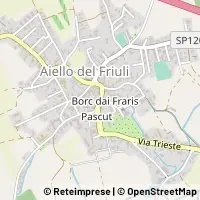 Kartta Aiello del Friuli