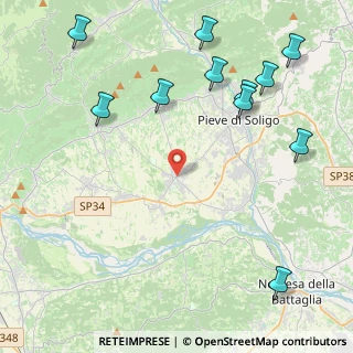 Mappa Corte della Seta, 31020 Sernaglia della Battaglia TV, Italia (5.52455)