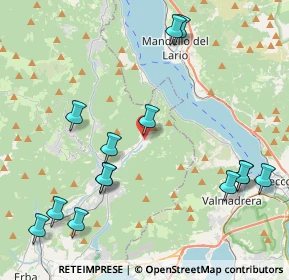 Mappa Via Risorgimento, 22039 Valbrona CO, Italia (4.96286)