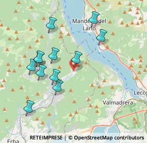 Mappa Via Risorgimento, 22039 Valbrona CO, Italia (3.7725)