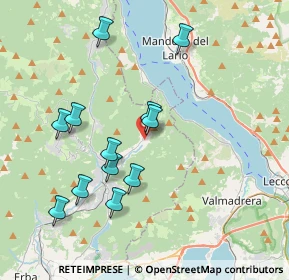 Mappa Via Risorgimento, 22039 Valbrona CO, Italia (3.71833)