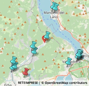 Mappa Via Risorgimento, 22039 Valbrona CO, Italia (5.64063)