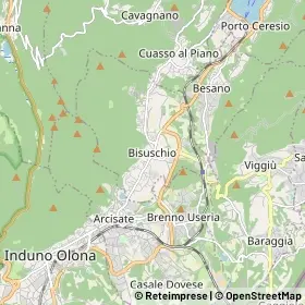 Mappa Bisuschio