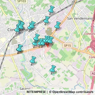 Mappa Centro Commerciale Conè Via San Giuseppe, 31015 Conegliano TV, Italia (0.93)