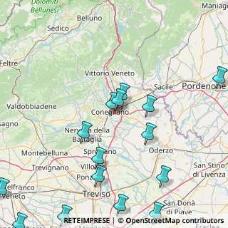 Mappa Centro Commerciale Conè Via San Giuseppe, 31015 Conegliano TV, Italia (22.14867)