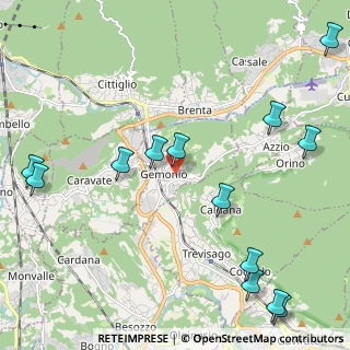 Mappa Via Trieste, 21036 Gemonio VA, Italia (2.80538)