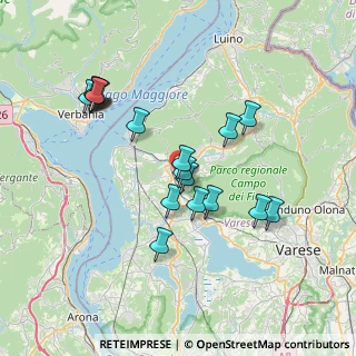 Mappa Via Trieste, 21036 Gemonio VA, Italia (6.90667)