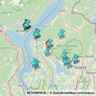 Mappa Via Trieste, 21036 Gemonio VA, Italia (8.217)