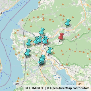 Mappa Via Trieste, 21036 Gemonio VA, Italia (2.91667)