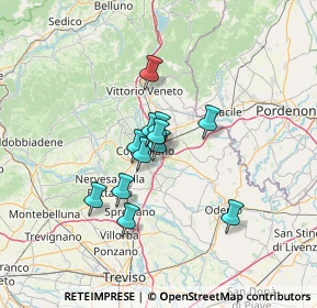 Mappa Via Liberazione, 31020 San Vendemiano TV, Italia (9.15583)