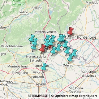 Mappa Via Liberazione, 31020 San Vendemiano TV, Italia (9.578)