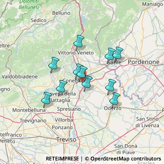 Mappa Via Liberazione, 31020 San Vendemiano TV, Italia (11.14)