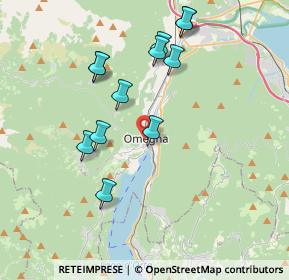 Mappa Via Ernesto De, 28887 Omegna VB, Italia (3.705)