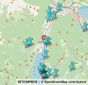 Mappa Via Ernesto De, 28887 Omegna VB, Italia (4.869)