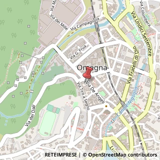 Mappa Via de Angeli, 63, 28887 Omegna, Verbano-Cusio-Ossola (Piemonte)