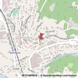Mappa Via Trieste, 4, 21036 Gemonio VA, Italia, 21036 Gemonio, Varese (Lombardia)