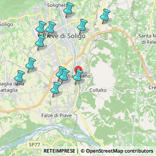 Mappa Piazza Pietro, 31053 Pieve di Soligo TV, Italia (2.31167)