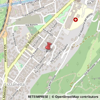 Mappa Corso Verona, 45, 38068 Rovereto, Trento (Trentino-Alto Adige)