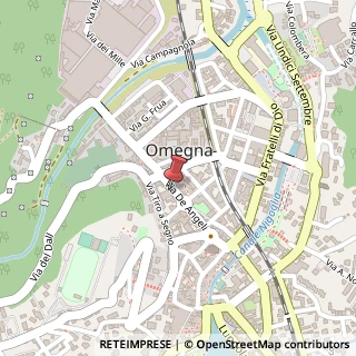 Mappa Via de Angeli, 51, 28887 Omegna, Verbano-Cusio-Ossola (Piemonte)