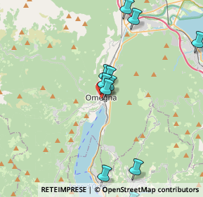 Mappa Via de Angeli, 28887 Omegna VB, Italia (4.03273)