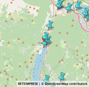 Mappa Via de Angeli, 28887 Omegna VB, Italia (5.37)