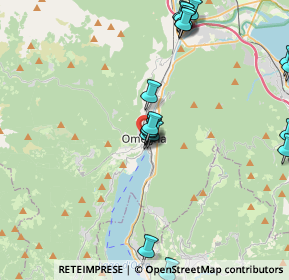 Mappa Via de Angeli, 28887 Omegna VB, Italia (5.0435)