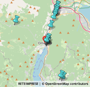 Mappa Via de Angeli, 28887 Omegna VB, Italia (3.74)