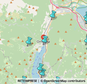 Mappa Via de Angeli, 28887 Omegna VB, Italia (7.15)