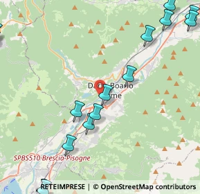 Mappa Via Calatafimi, 25047 Darfo Boario Terme BS, Italia (6.675)