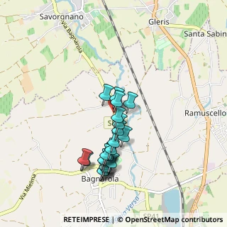 Mappa Via Vissignano, 33079 San Vito al Tagliamento PN, Italia (0.83333)