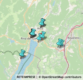 Mappa Via Stazione, 38069 Nago-Torbole TN, Italia (5.03929)