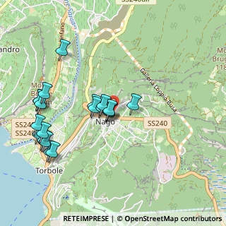 Mappa Della Stazione, 38069 Nago-torbole TN, Italia (1.013)