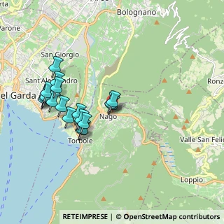 Mappa Della Stazione, 38069 Nago-torbole TN, Italia (1.8195)