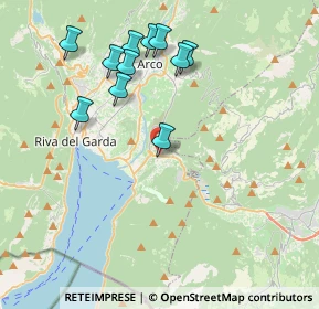 Mappa Via Stazione, 38069 Nago-Torbole TN, Italia (3.96545)